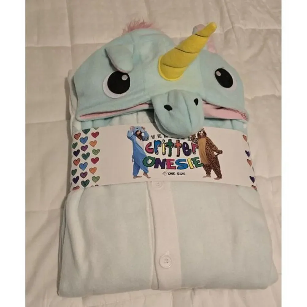 Unicorn Critter Animal Costume Oversized Adult Cosplay One‎ Size NWT